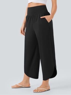 HALARA Breezeful™ High Waist Tummy Control Split Hem Quick Dry Pants W/ Pockets